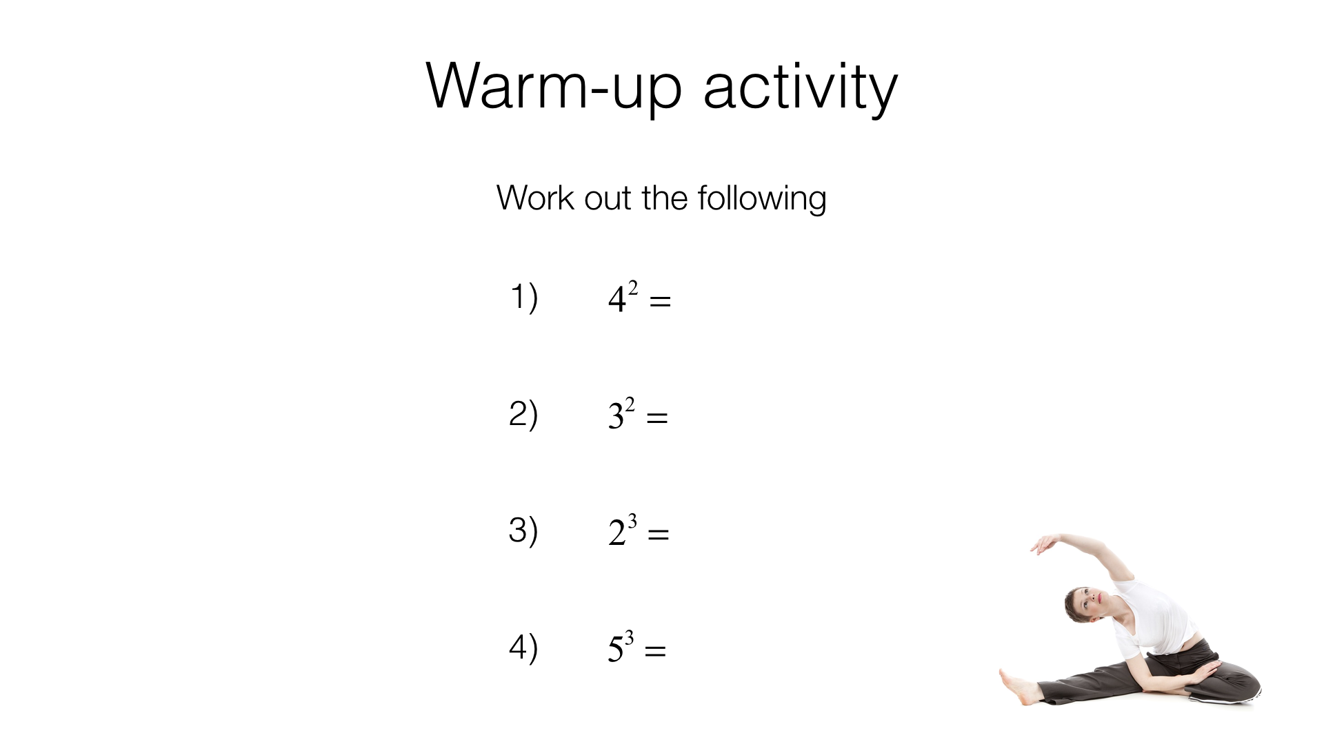 a24a recognising and using square cube and triangular numbers