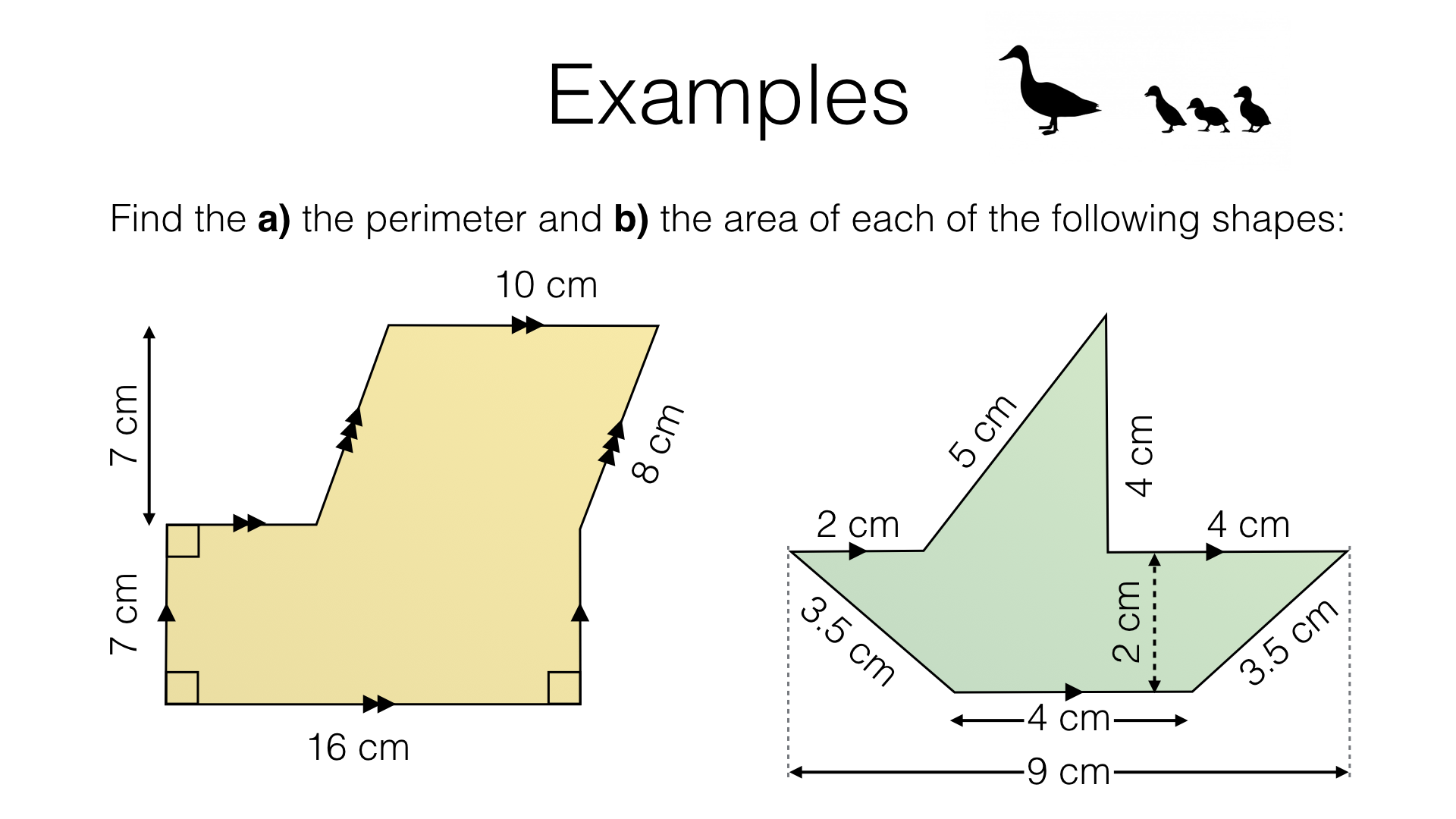 Area And Perimeter Compound Shapes