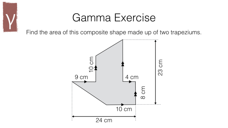 G17d – Perimeter and area of composite shapes made up of polygons