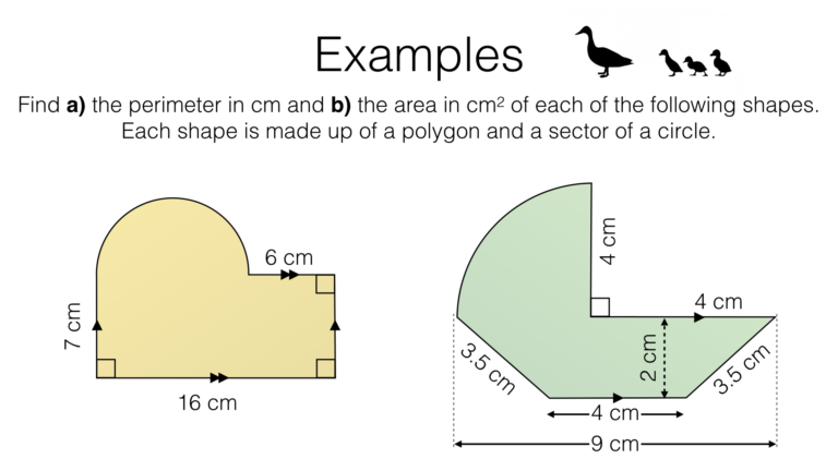 Area of circles and sectors worksheet answers