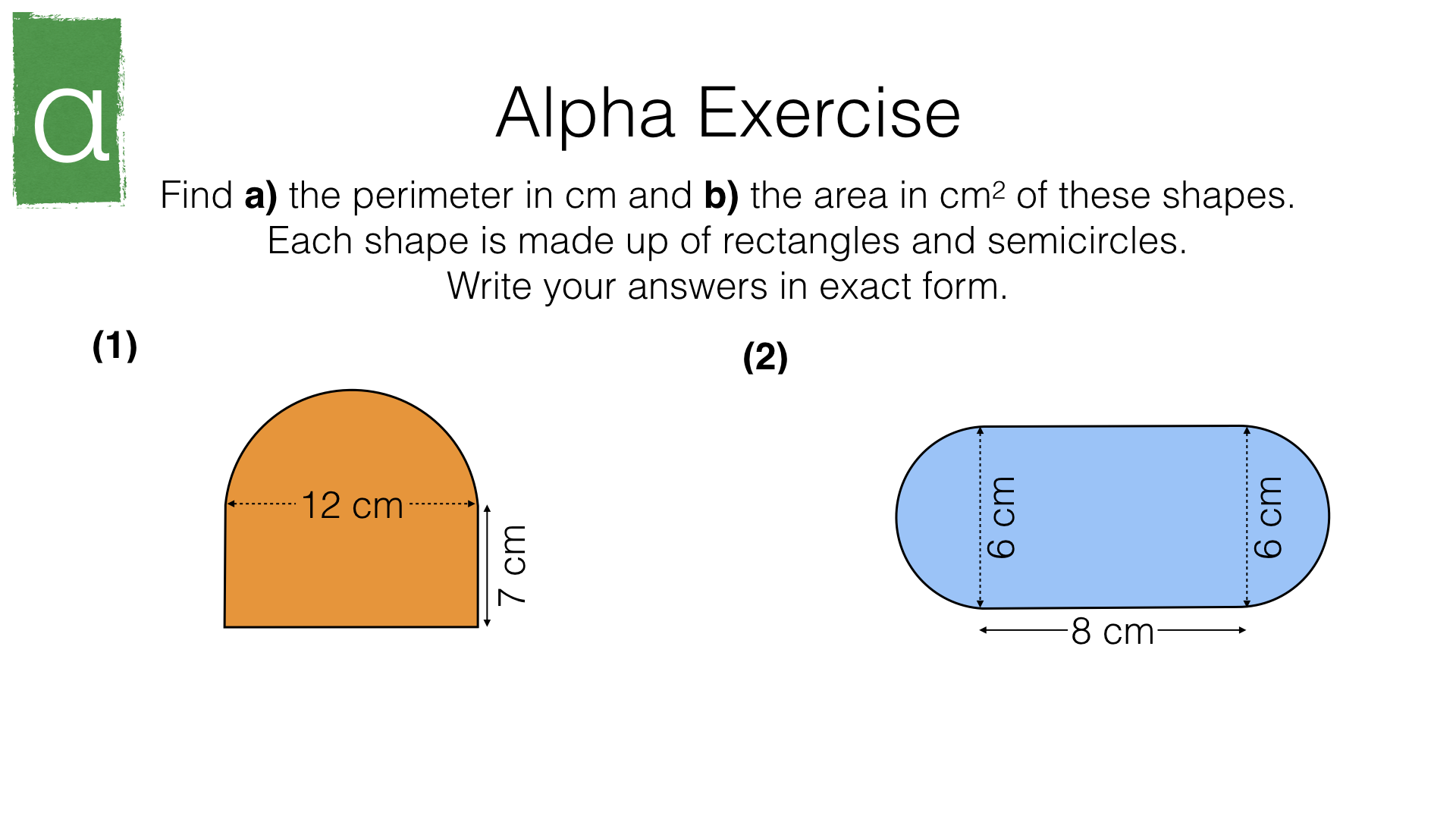 G23e – Perimeter and area of composite shapes made up of polygons Within Area Of Composite Figures Worksheet