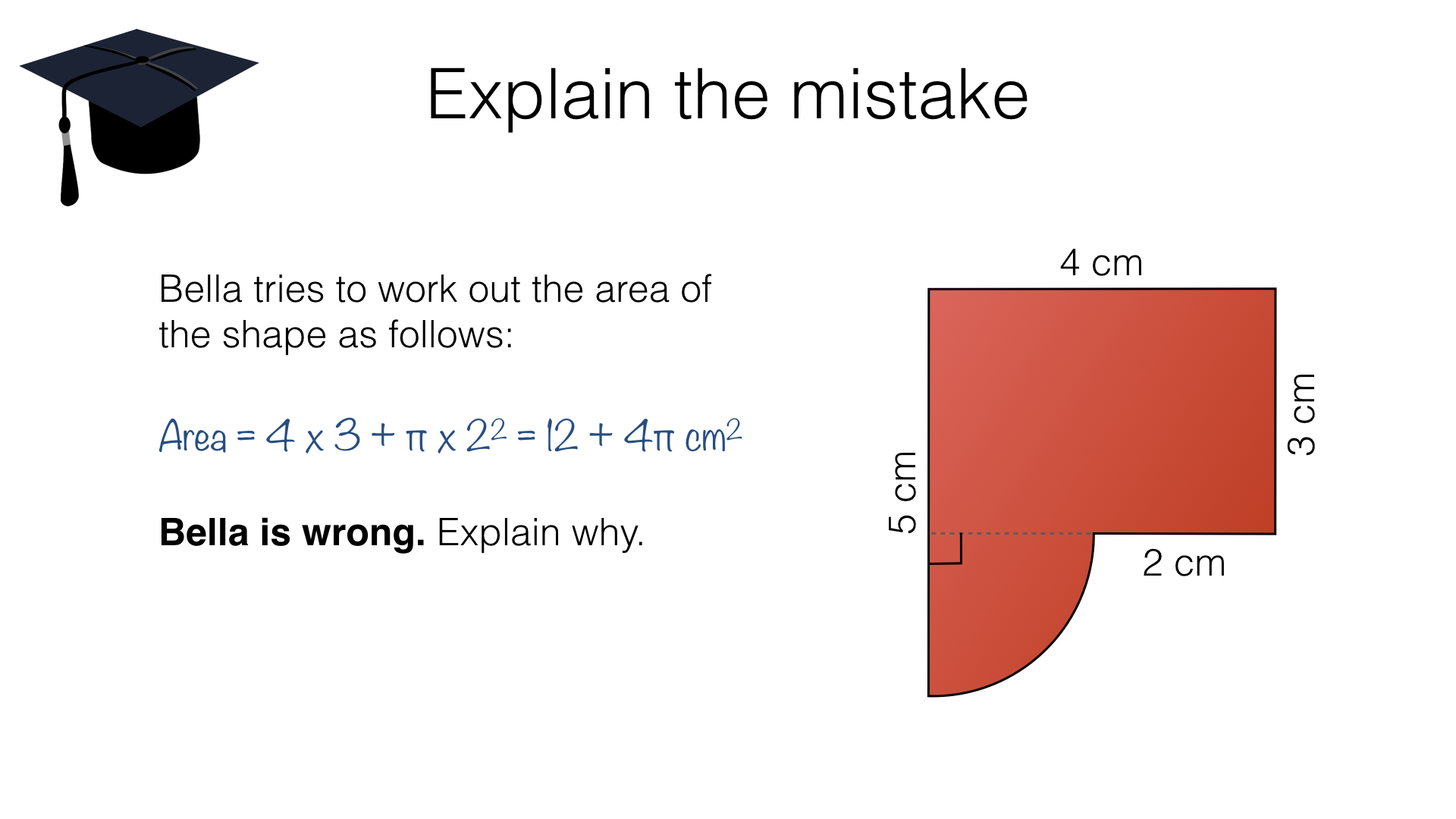g17e perimeter and area of composite shapes made up of polygons and sectors of circles bossmaths com