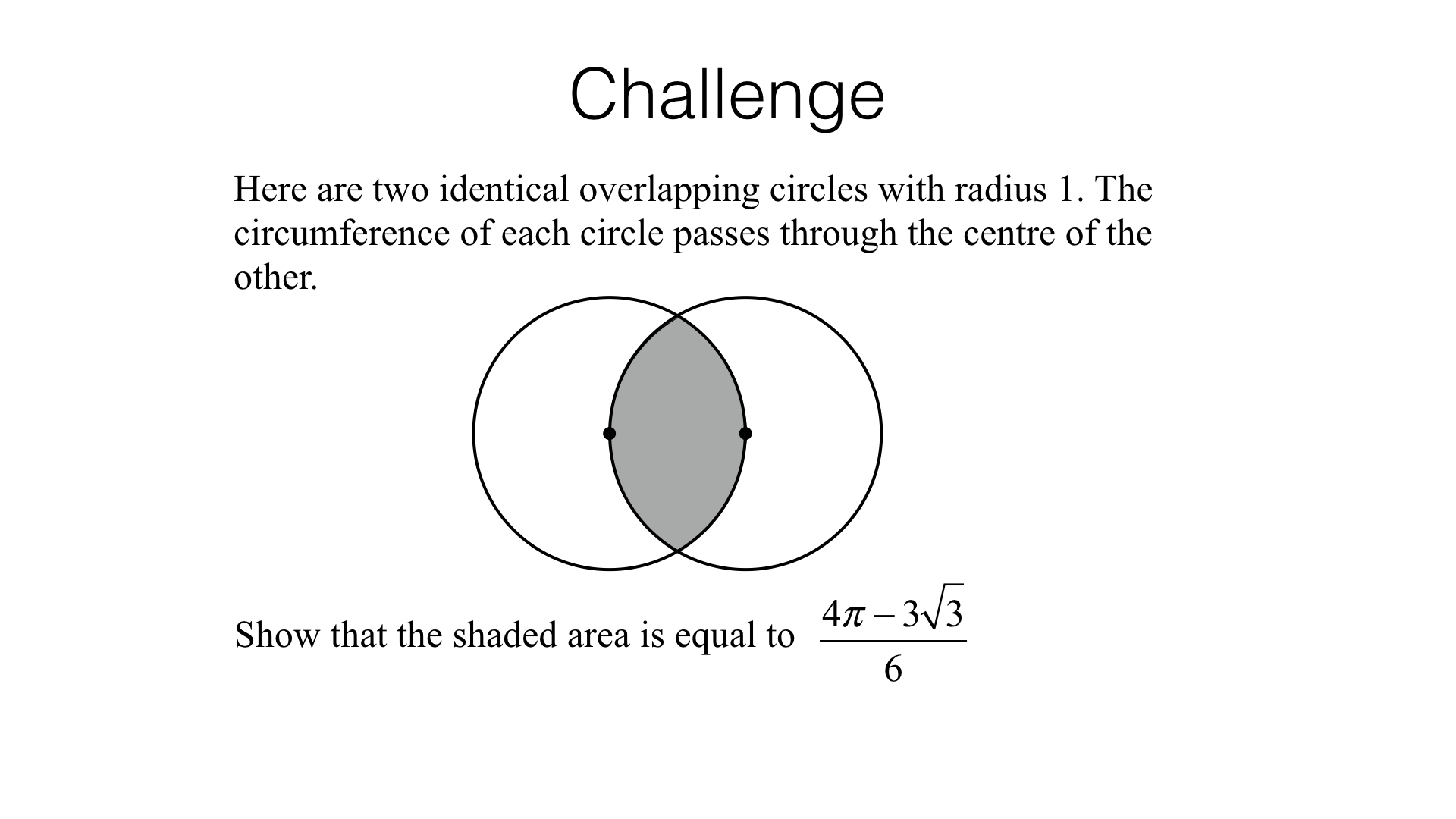 G18a – Arcs and sectors of circles – BossMaths.com