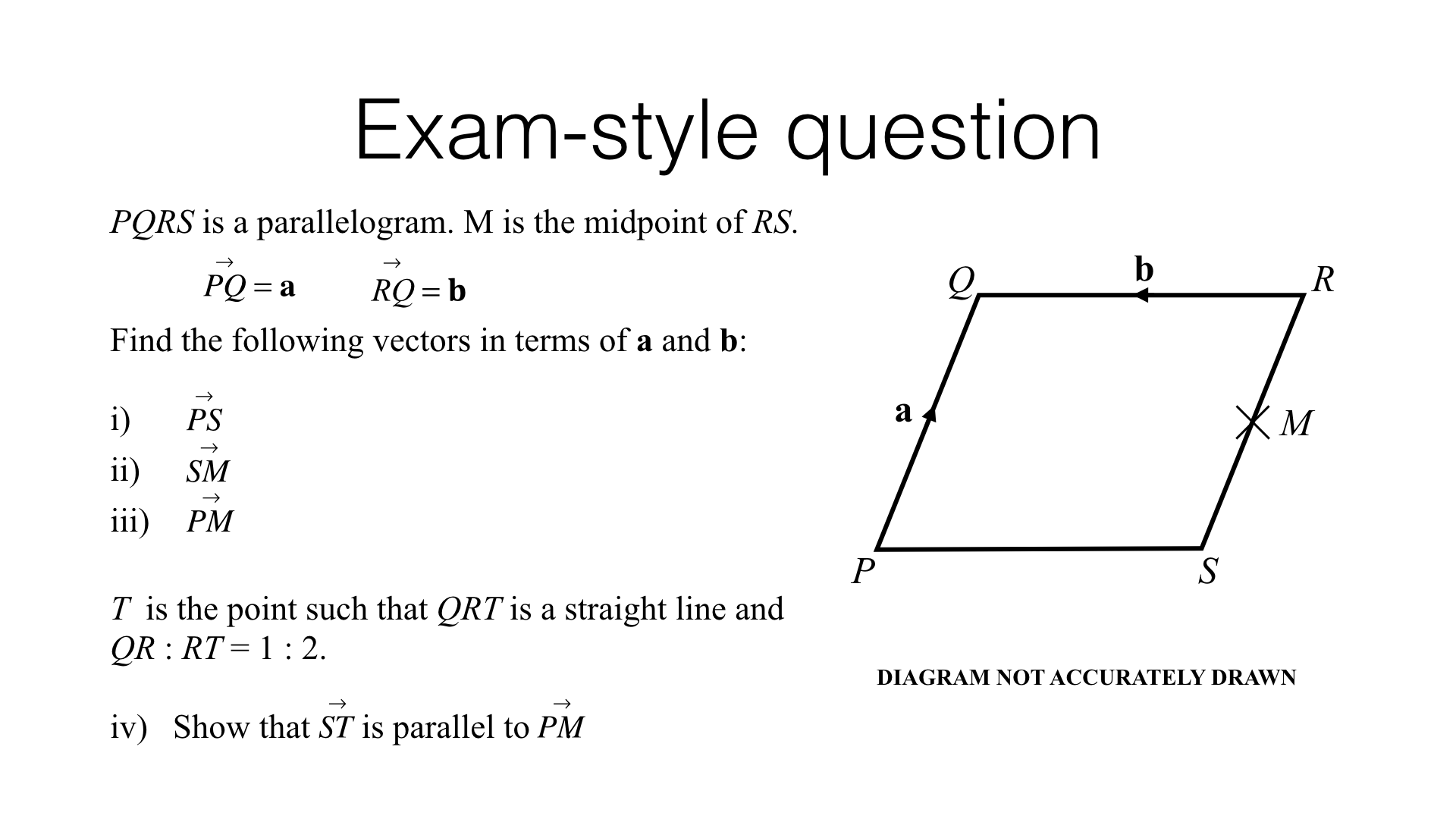 G25c – Proofs using vectors – BossMaths.com