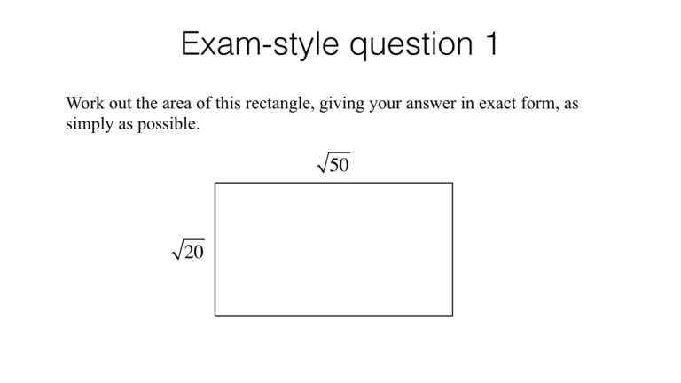 N8b – Surds – BossMaths.com