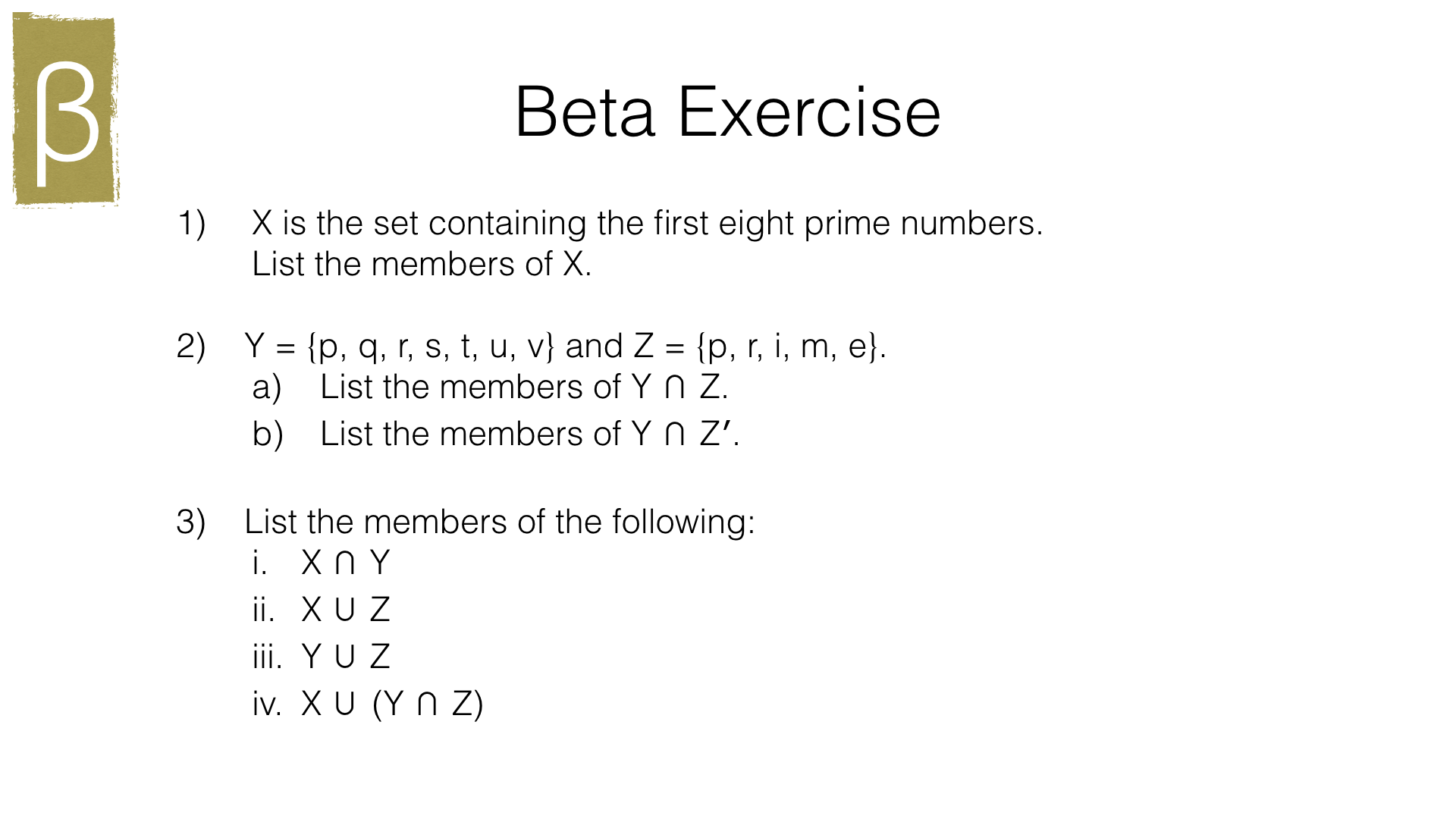 P6a Enumerating Sets And Combinations Of Sets Systematically Using Tables Grids And Venn Diagrams Bossmaths Com