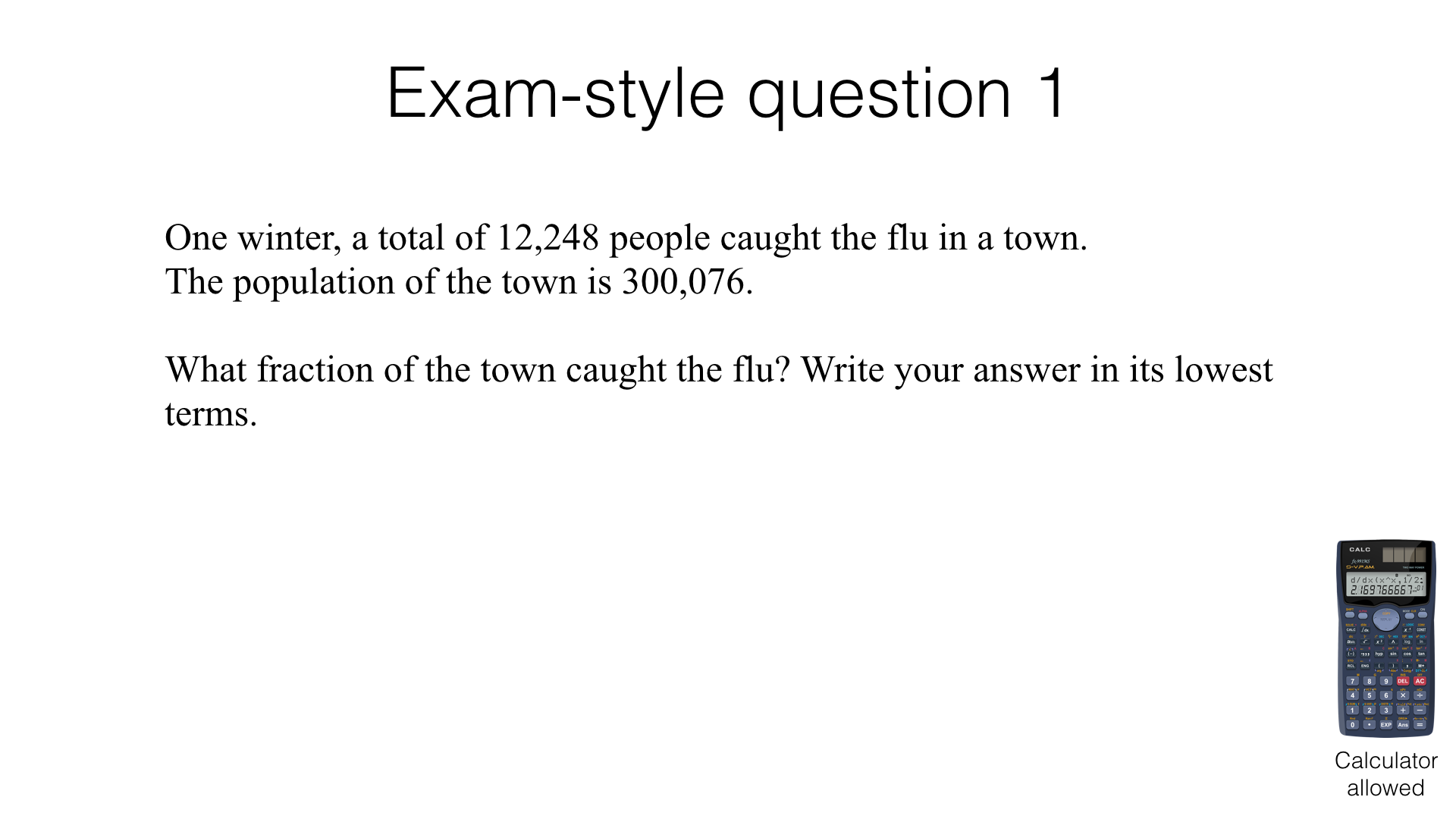 Expressing One Quan Y As A Fraction Of Another Expressing One Quan Y As A Fraction Of Another