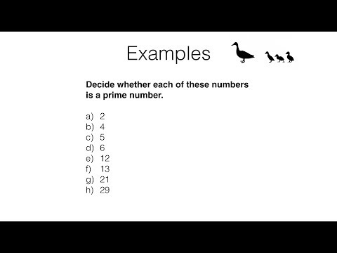 N4c – Prime numbers and prime factorisation video 1 of 3